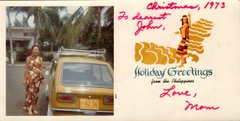 1973 Christmas card