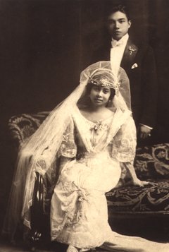 Juan and Nena's wedding picture